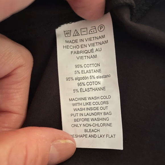 NWT Michael Kors Black w/Leopard MK Tee Shirt Dress - Picture 8 of 8